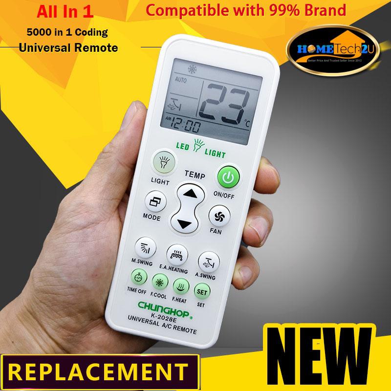 CHUNGHOP All In 1 Universal Air Conditioner Remote Control 5000 in 1