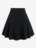 Plus Size Gothic Plaid Buckles High Waisted A Line Mini Skirt - 3x | Us 22-24
