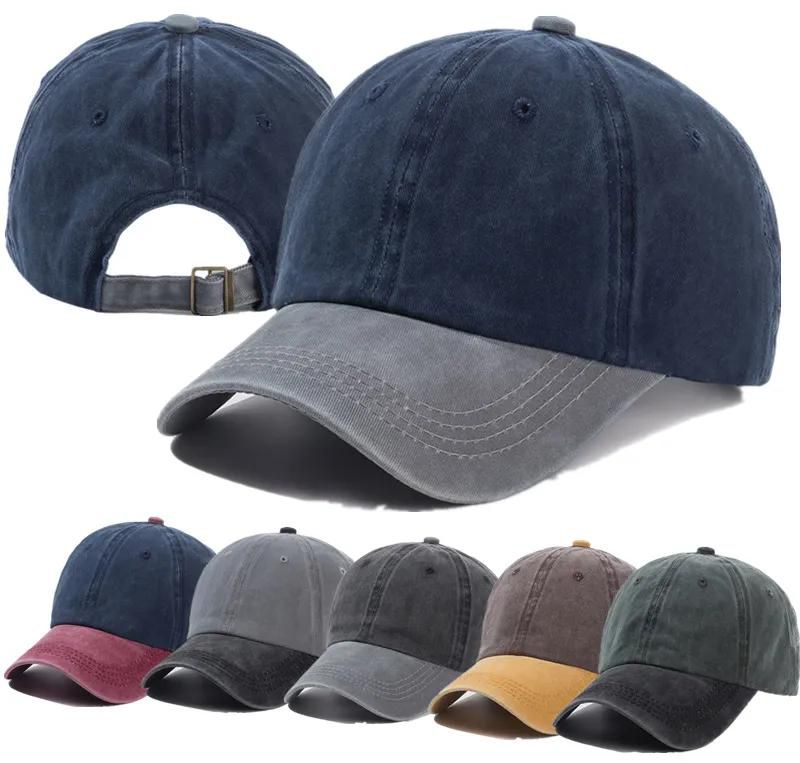 High Quality Brand Washed Cotton Cap For Men Women Gorras Snapback Caps Baseball Caps