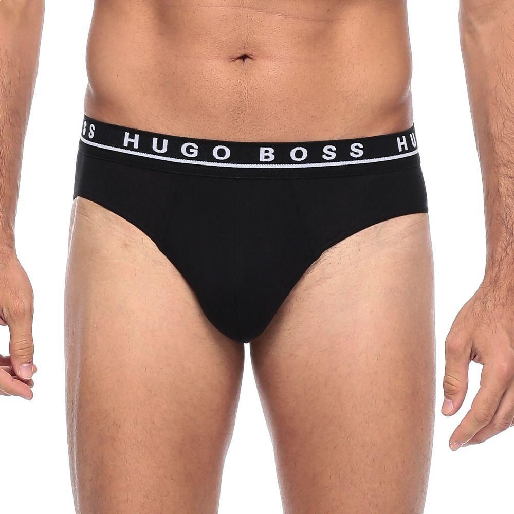 هوغو بوس ملابس داخلية للرجال XXL , اسود - سراويل داخلية قصيرة