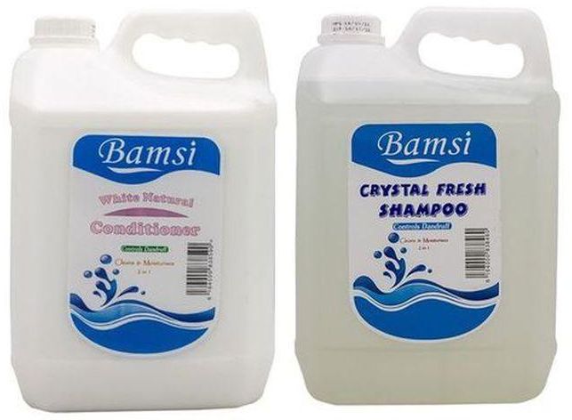 Bamsi 2 In Hair Shampoo 5L + Cream Conditioner 5L