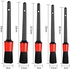 ORiTi Car Detailing Brush Set 5pcs, Car Interior Cleaning Kit, Automotive Detail Brushes Perfect for Cleaning Wheels, Engine, Emblems, Air Vents, Leather, Dashboard, Trim Portable Auto Detail Tool Set