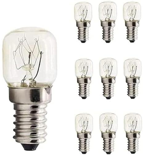 مصباح ملح كهربائي موثوق به من هيمالايا بقدرة 15 واط E14 مصباح احتياطي لمصباح الملح الصخري للثلاجة والثلاجة (3)