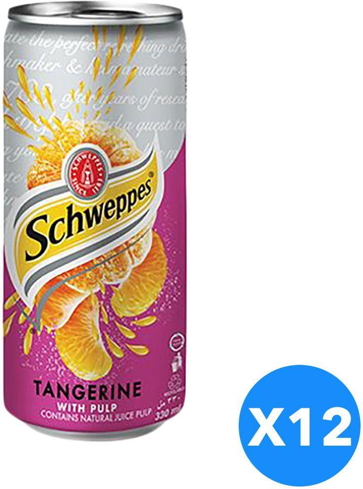 Schweppes Tangerine 330 Ml, 12 Can