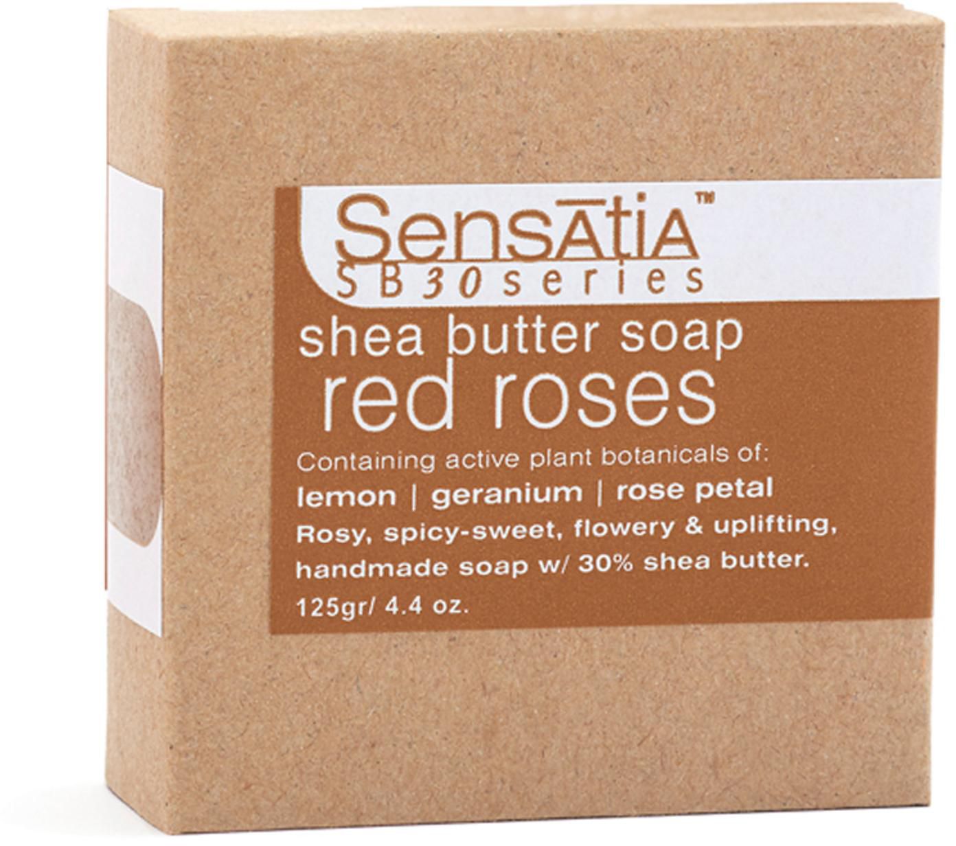 Sensatia Red Roses Shea Butter Soap 125g