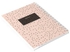 60-Sheets Spiral Notebook Pink/Black/White