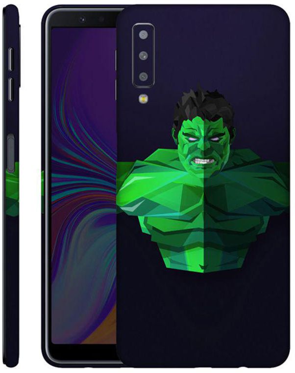 Protective Vinyl Skin Decal For Samsung Galaxy A7 2018 Hulk