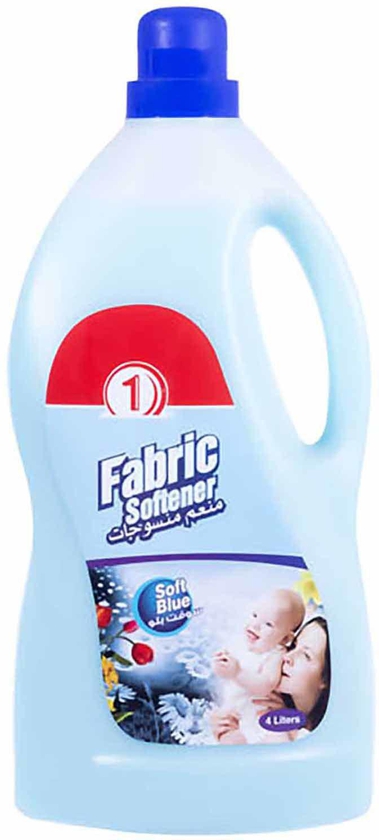 N1 Soft Blue Fabric Softener - 4 Liter