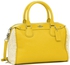 COACH F36689 SVEI6  MINI BENNETT SATCHEL IN SHEARLING AND LEATHER  Bananna/Neutral