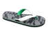 Activ Army Patterned Sole Base Grey Shades & White Slippers