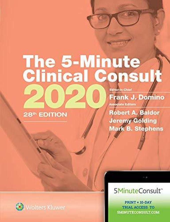 Williams The 5-Minute Clinical Consult 2020 (The 5-Minute Consult Series) ,Ed. :28