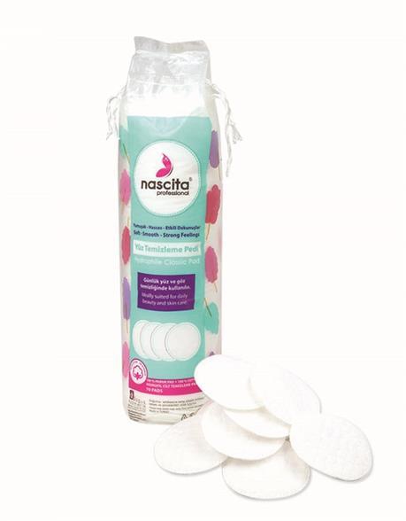 Nascita Face Cleaning Cotton Pads,Round (70 pcs)