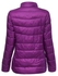 Fashion Women Short Cotton Coat - Violet