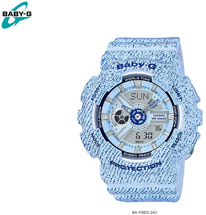 Casio Baby G Analog Digital Watch 100% Original &amp; New - BA-110DC