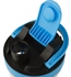 Sk 700ML Protein Powder Shaker Bottle With Handle, Mixer Ball & Twist-and-Lock Storage, Blue