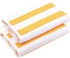 Signoola Beach Towel 100% Cotton , Pool Yellow Towel , 50 X 100cm
