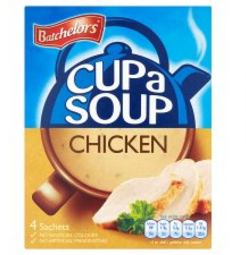 Batchelors Cup A Soup Chicken 4 Sachets 81g