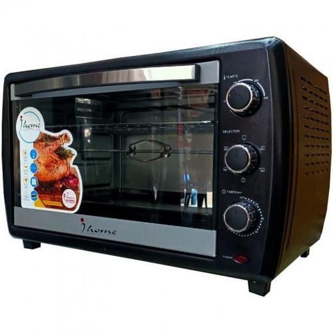 I Home Electric Oven Grill & Fan - 50L-Black