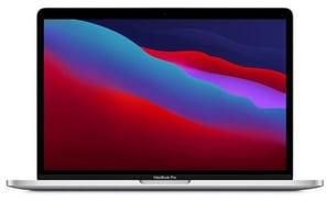 Apple MacBook Pro 13-inch (2020) - Apple M1 Chip / 8GB RAM / 256GB SSD / 8-core GPU / macOS Big Sur / English & Arabic Keyboard / Silver / Middle East Version - [MYDA2AB/A]