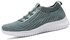 konhill Women's Comfortable Walking Shoes - Tennis Athletic Casual Slip on Sneakers, 2122 Dark Green, 7