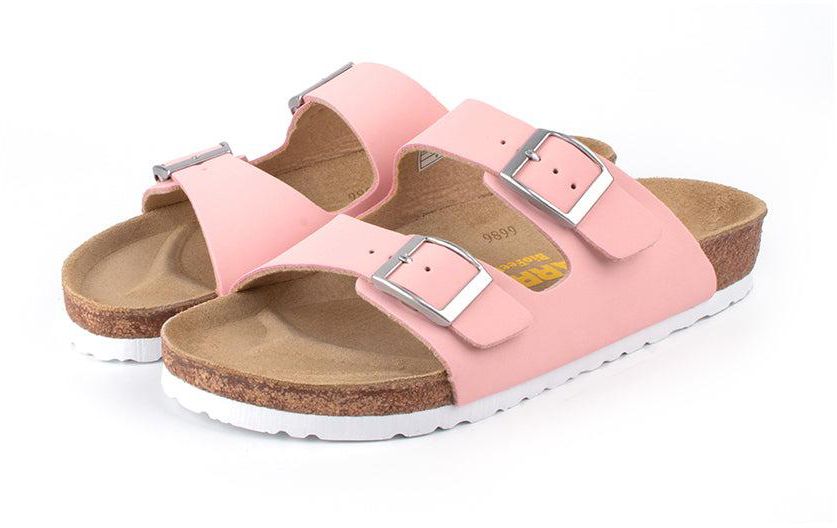 LARRIE Double Strap Sandals for Women - 3 Sizes (Pink)