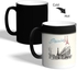 Paris - Eiffel Tower Printed Magic Coffee Mug, Black