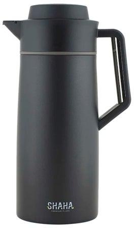Stainless Steel Thermo Flask Metallic Black 2L