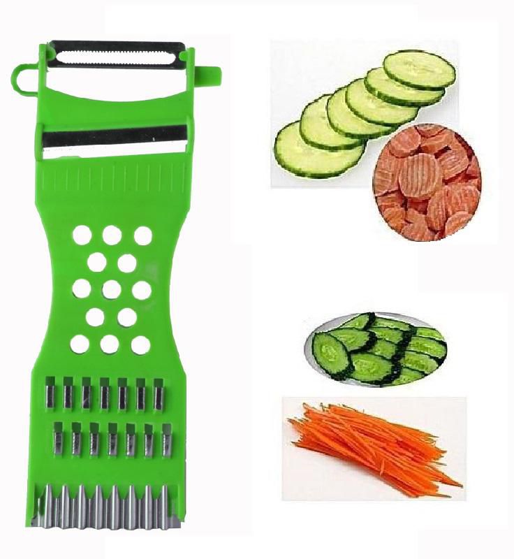5in1 Cucumber Carrot Potato Slicer Peeler Grater Fruit Vegetable Cutter.\ 