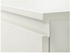 KULLEN Chest of 2 drawers - white 35x49 cm