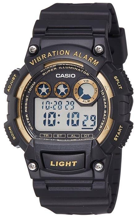 Get Casio W-735H-1A2VDF Sports Digital Watch for Men - Black with best offers | Raneen.com