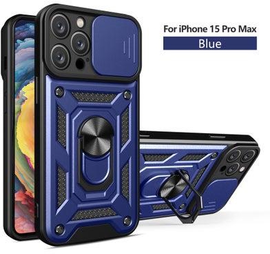 Protective Case Cover For Apple iphone 15 Pro Max 5G Blue