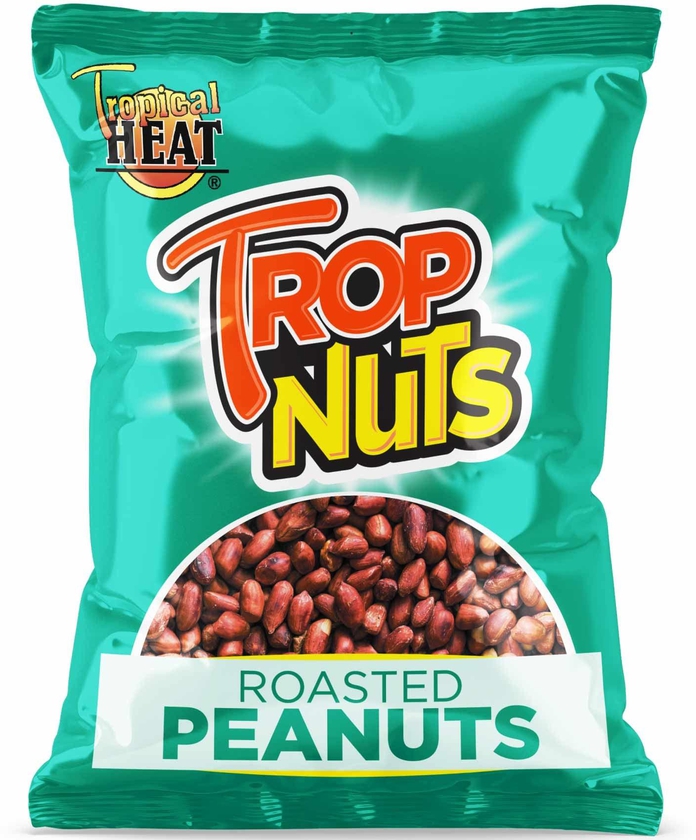 Tropical Heat Snacks TropNuts Roasted Peanuts 50g
