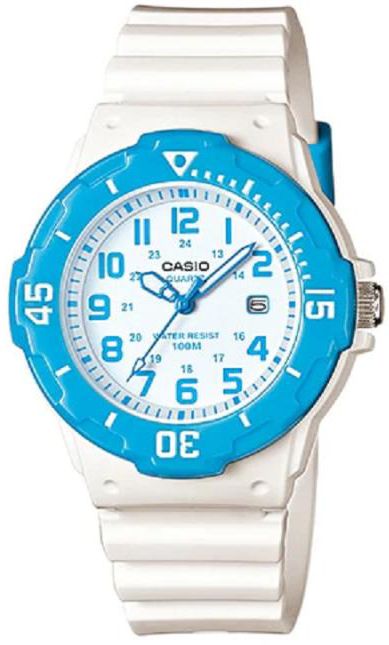 Casio Women's Watch Digital Resin Band White LRW-200H-2BVDF