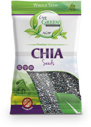 Abu Auf Live Green Chia Seeds - 400 Gm