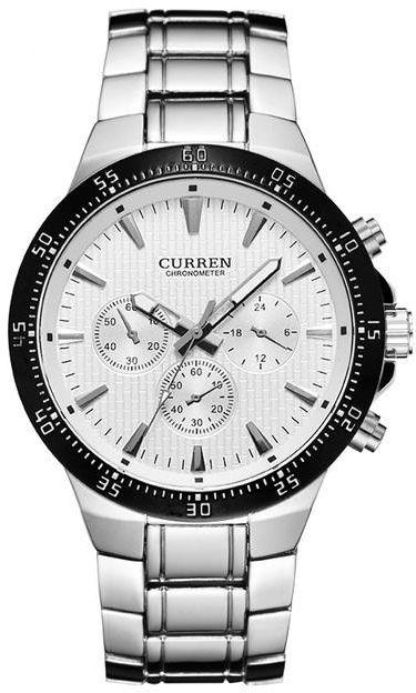 Curren Casual Watch For Men Analog Stainless Steel - 8063