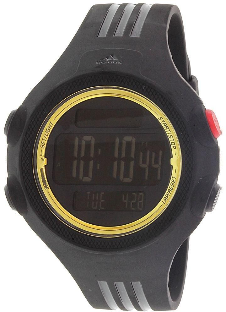 Adidas Questra Men's Black Dial Rubber Band Watch - ADP6137