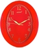 Sonera Analog Wall Clock 1181 - Red Color