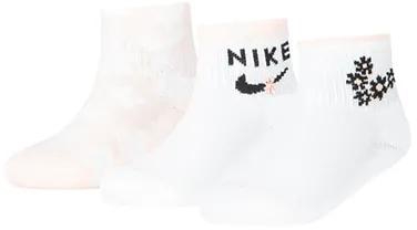 Nike 3 Pack Ankle Socks - White