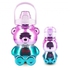 Bear Shaped Bottles With Straw And Strap - 2 Bears (Small - Large)