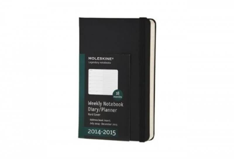 Moleskine Weekly Pocket Notebook, Black [ME-DHB18WN2U]