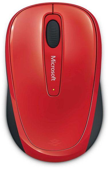 Microsoft ميكروسوفت ماوس 3500 لاسلكى موديل GMF-00293 - أحمر