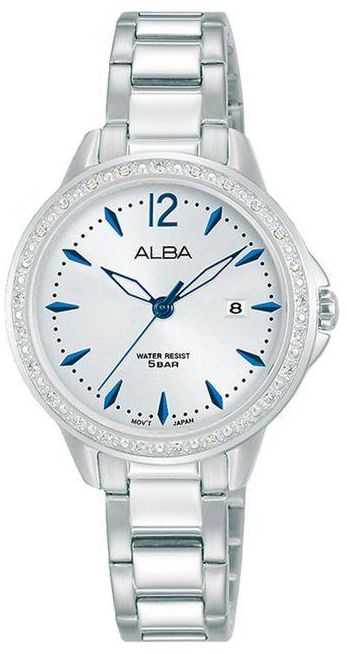 Alba Ladies Hand Watch FashionStainlessSteel Bracelet -Ah7ac1x1