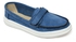 Roadwalker Flats Shoes Suede Loafers Sneakers For Women - Denim Blue 37