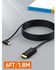 CableCreation Right Angle USB C to HDMI 4K 6FT, HDMI to USB C Cable Thunderbolt 3/4 Compatible with MacBook Pro/Air 2020/2018, iPad Pro 2020/2018, Pixel, Surface Pro 7, Galaxy S20/S10