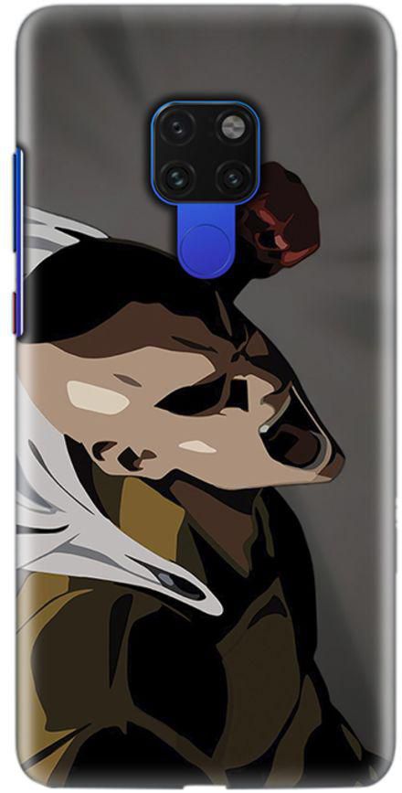 Protective Case Cover For Huawei Mate 20 Anime Saitama Punching One Punch Man