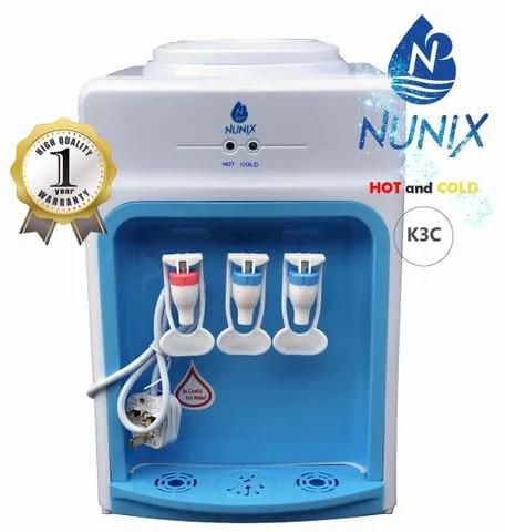 Nunix Normal Hot And Cold Water Dispenser Table Top K3C