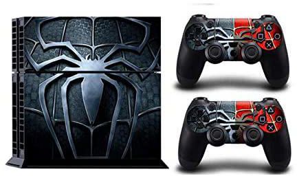 Game Skin Stickers For Playstation 4 PS4 Console with 2 Pcs Stickers For PS4 Controller