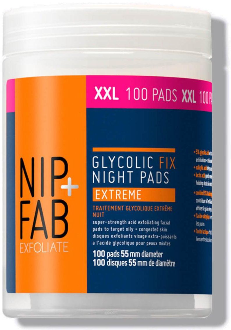 NIP+FAB Glycolic Fix Night Extreme Supersize Pads