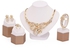 Gold plated Jewelry Sets 5 pieces