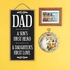 Dad First Hero And First Love 20CMX10CM Hanging Wall Decor, Decorative Wood Sign, Best Dad Gifts PRINTED BY UP TO DATE EGYPT 01222143812